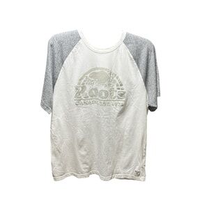 Roots White and Graphic Tee